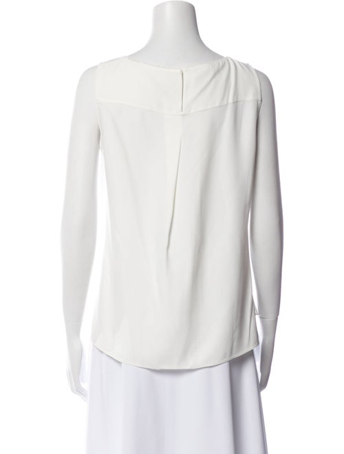 Akris Punto Crew Neck Sleeveless Blouse