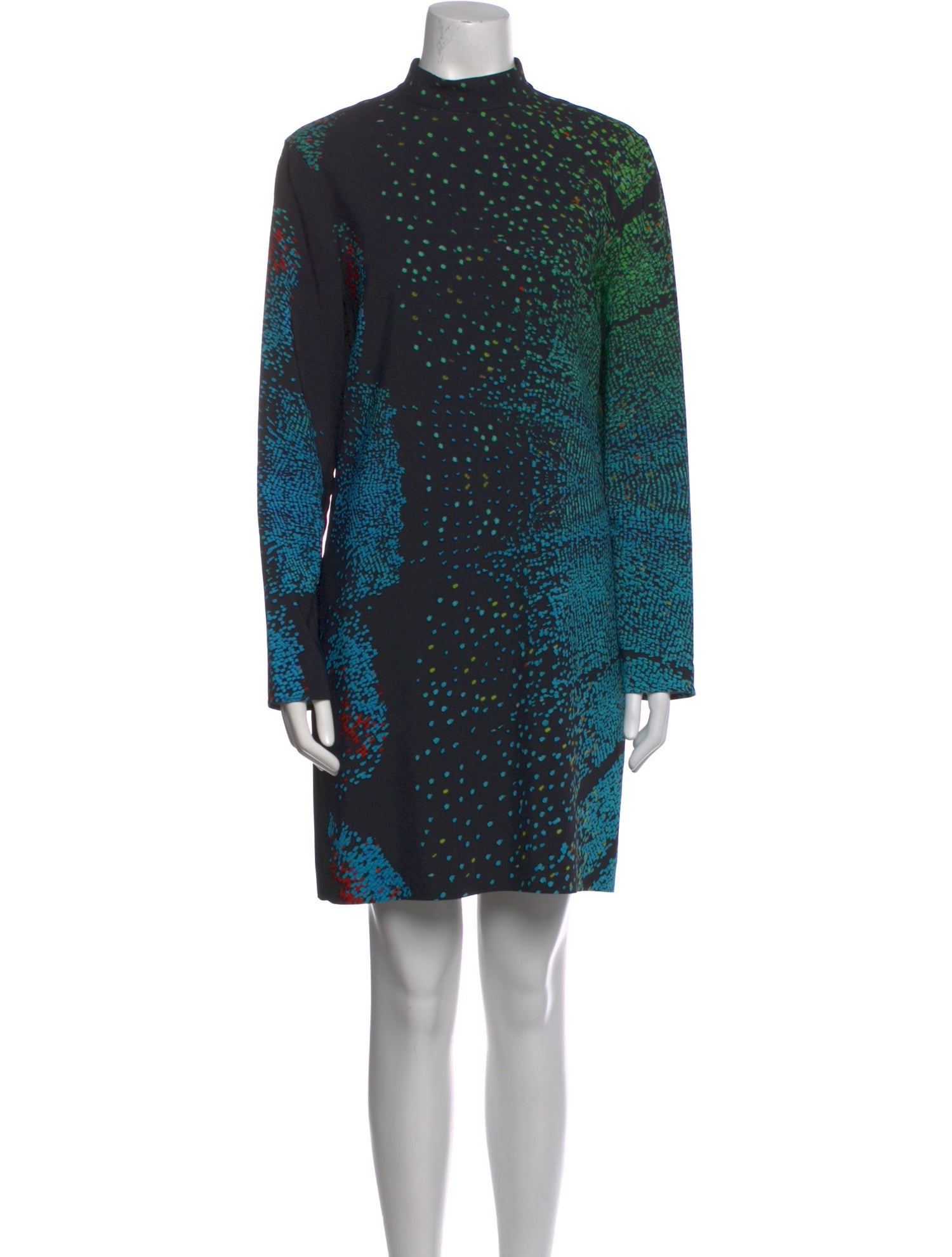 Akris Punto Printed Mini Dress