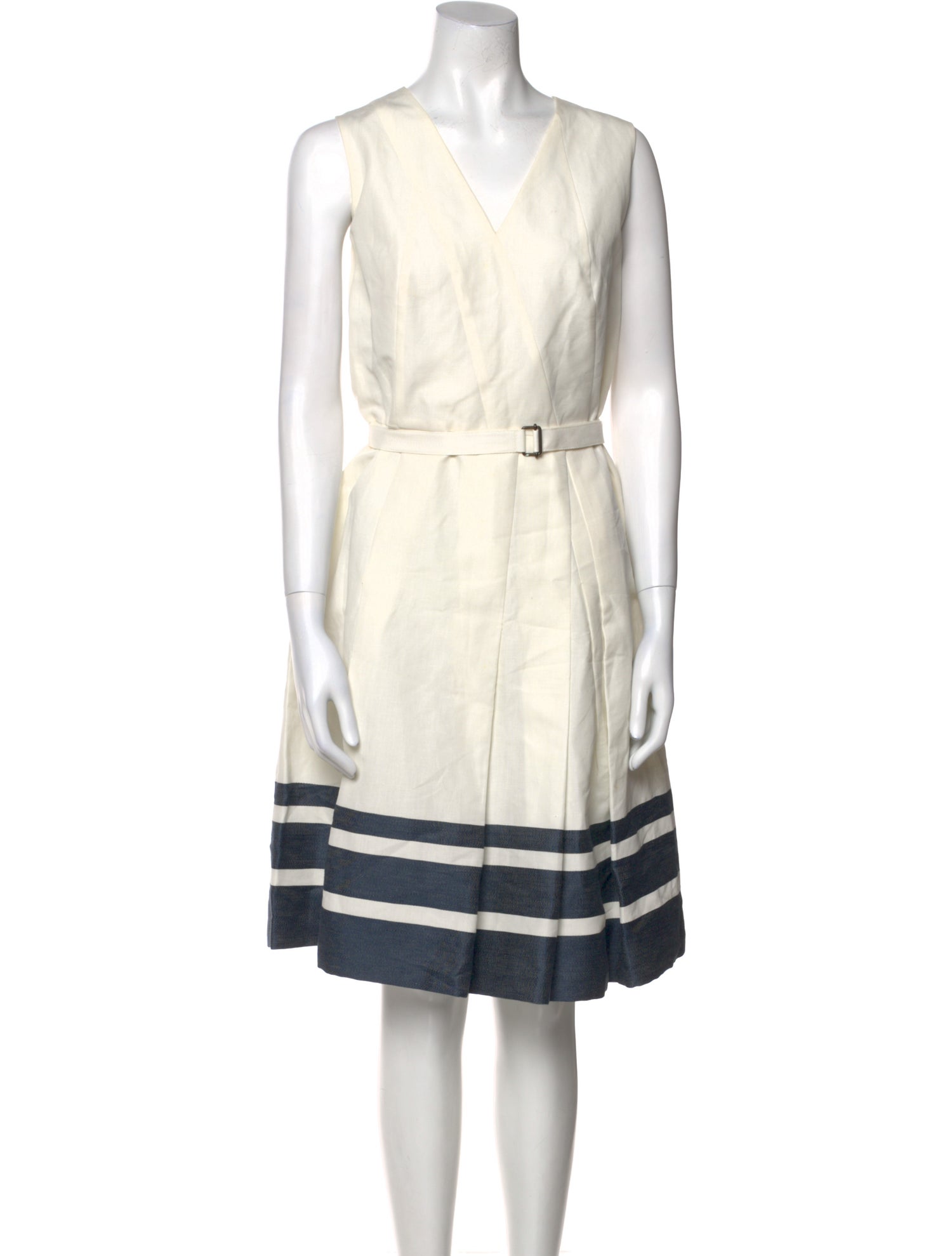 Akris Punto Striped Mini Dress