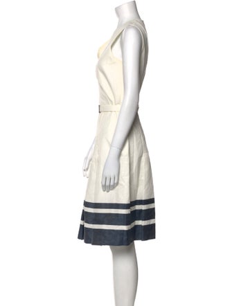 Akris Punto Striped Mini Dress