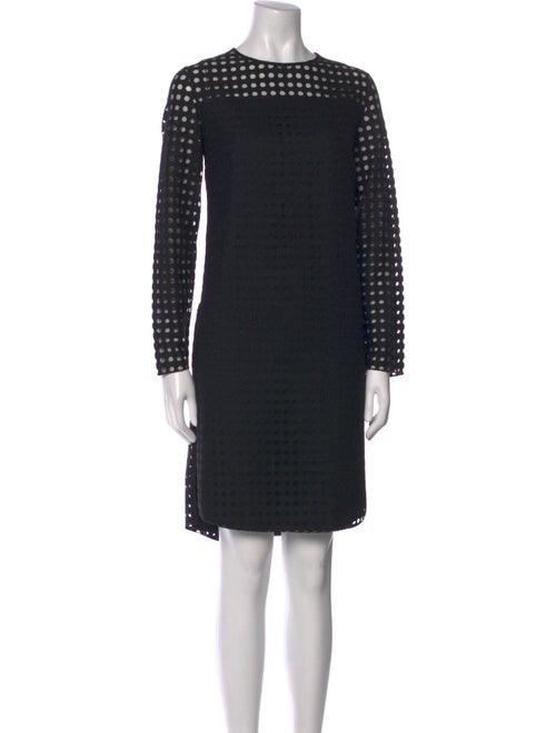Akris Punto Crew Neck Knee-Length Dress