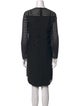 Akris Punto Crew Neck Knee-Length Dress