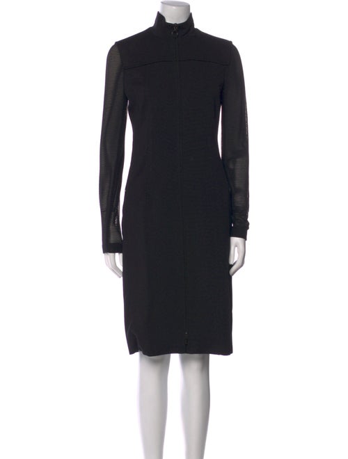 Akris Punto Turtleneck Knee-Length Dress