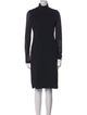Akris Punto Turtleneck Knee-Length Dress