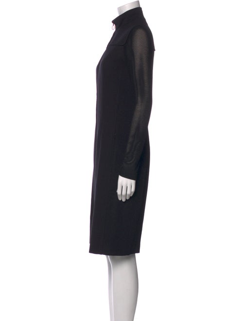 Akris Punto Turtleneck Knee-Length Dress