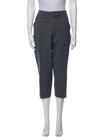Akris Punto Striped Straight Leg Pants