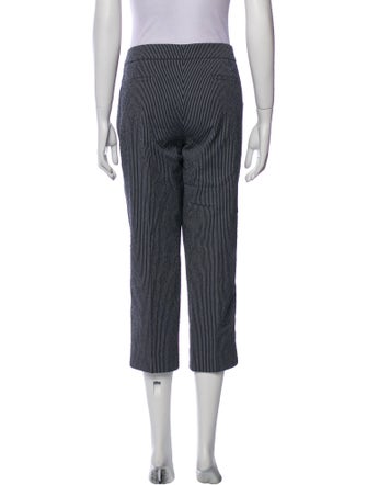 Akris Punto Striped Straight Leg Pants