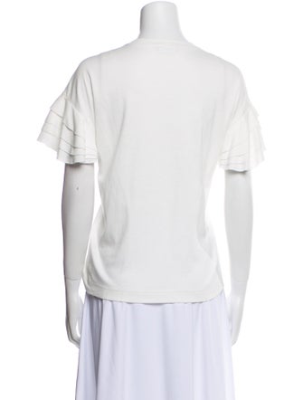 Akris Punto Crew Neck Short Sleeve T-Shirt