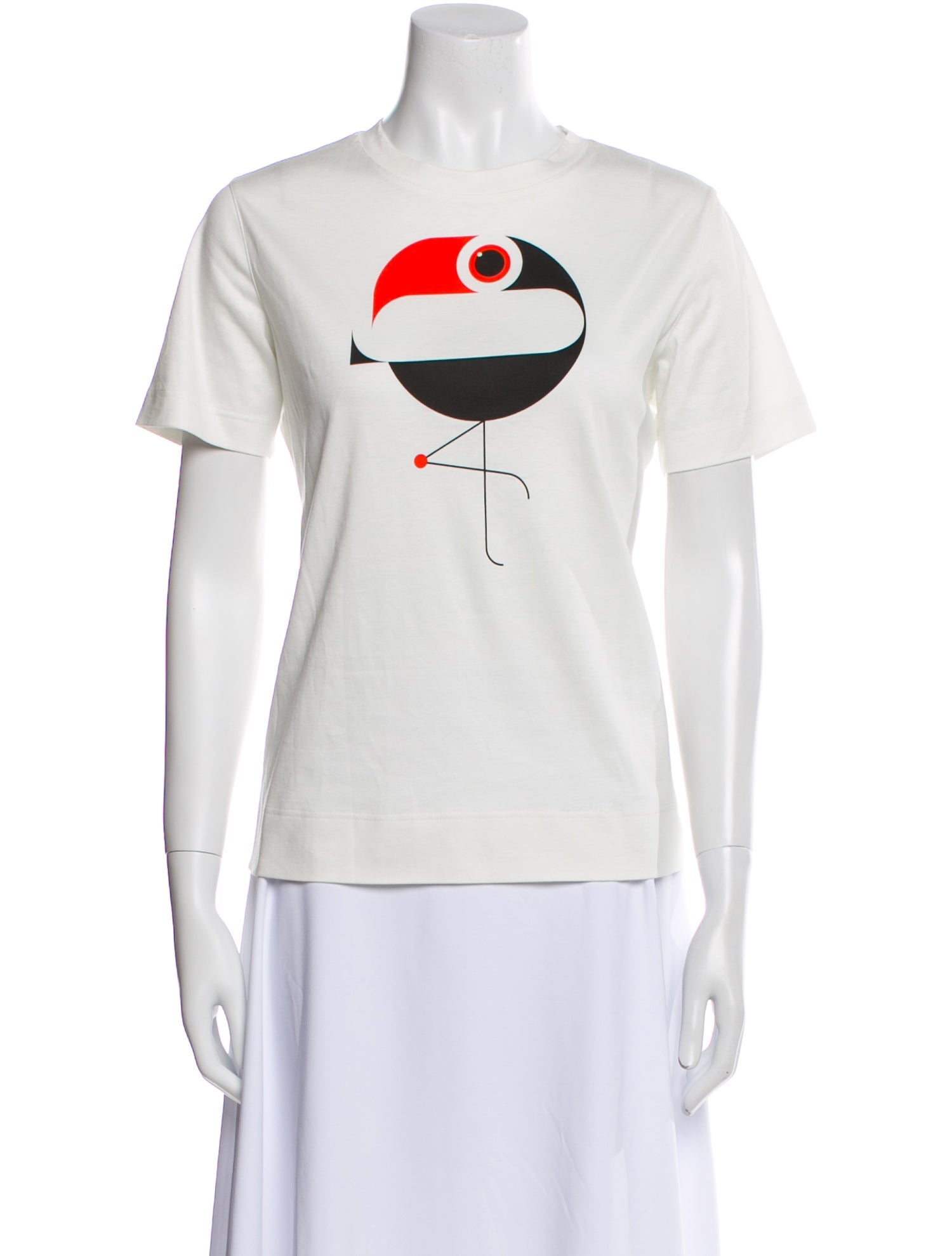Akris Punto Graphic Print Crew Neck T-Shirt