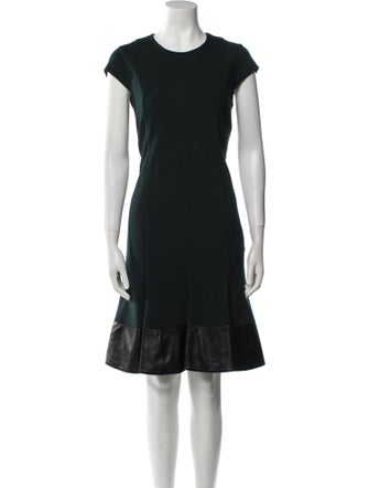 Akris Punto Crew Neck Knee-Length Dress