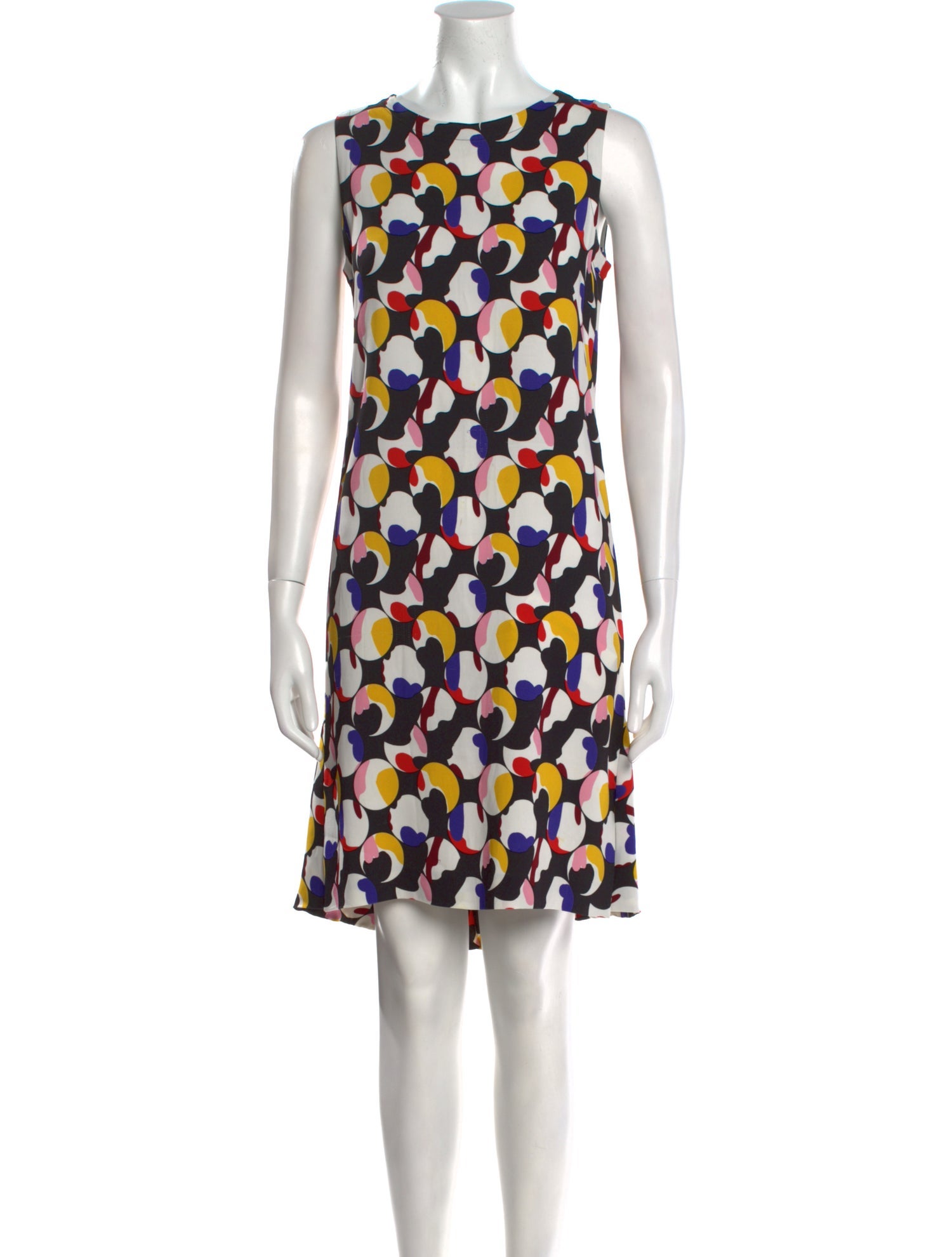 Akris Punto Printed Knee-Length Dress