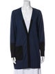 Akris Punto Wool Colorblock Pattern Blazer