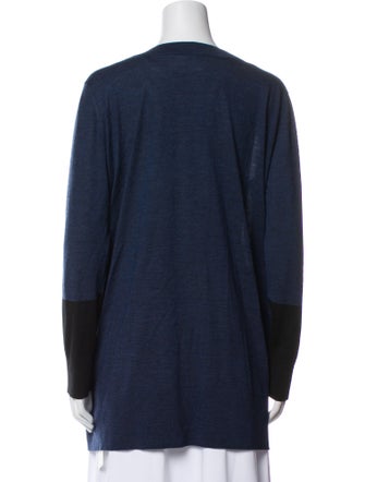 Akris Punto Wool Colorblock Pattern Blazer