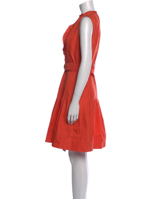 Akris Punto V-Neck Knee-Length Dress