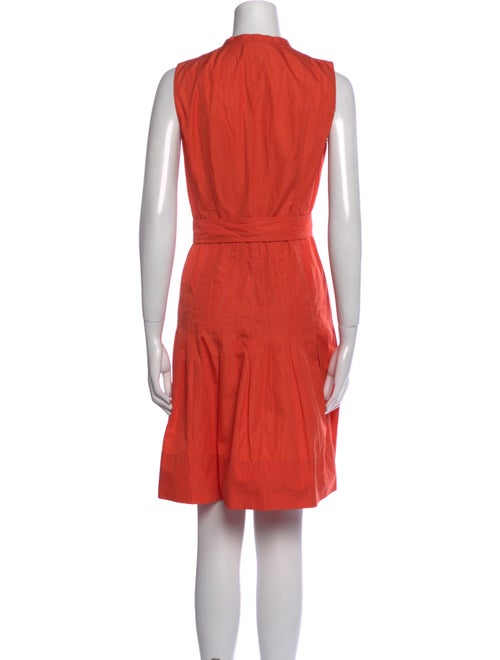 Akris Punto V-Neck Knee-Length Dress