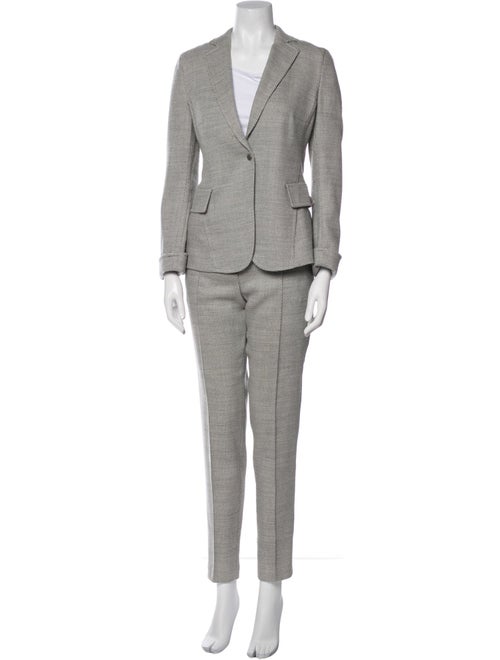 Akris Punto Wool Polka Dot Print Pantsuit