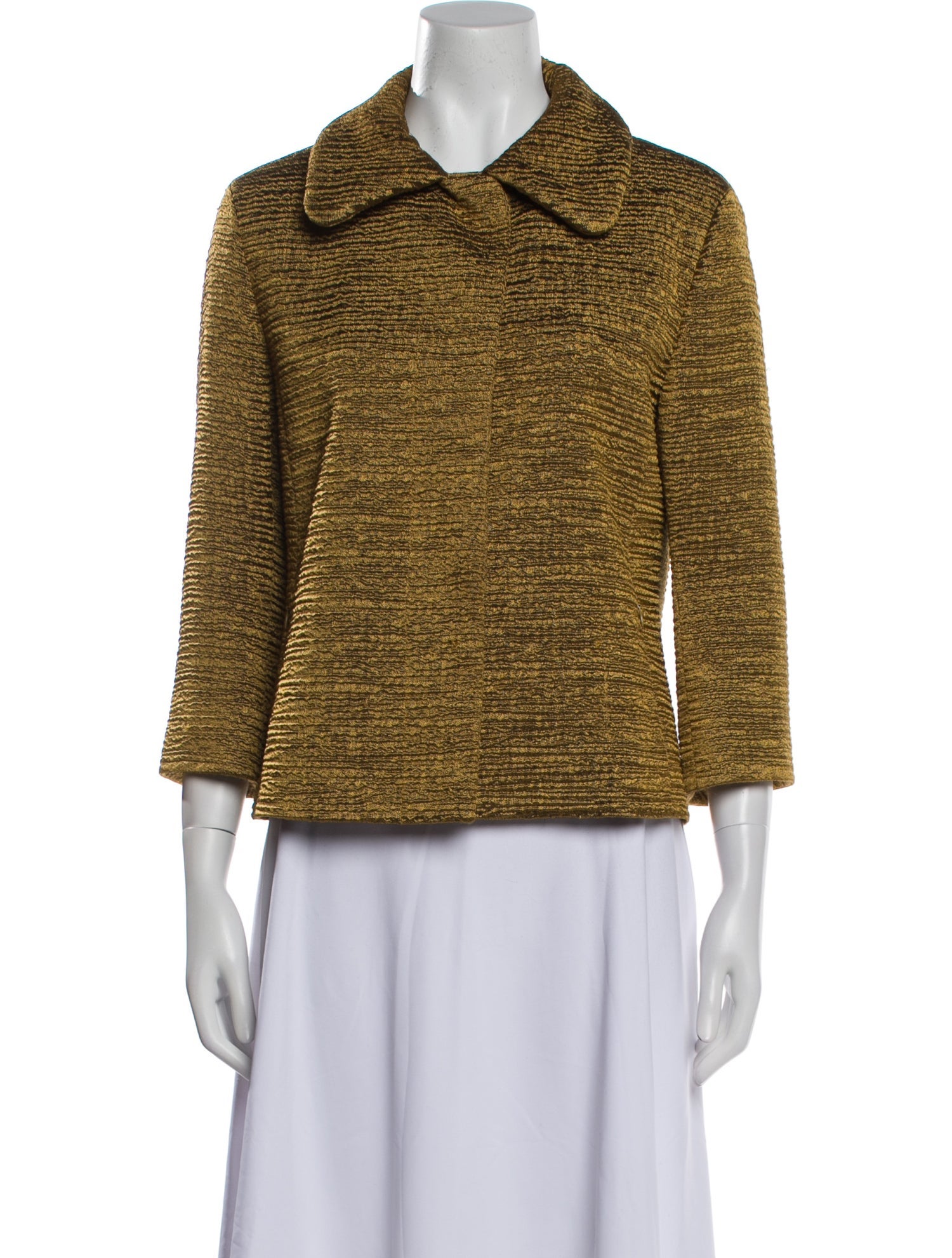 Akris Punto Tweed Pattern Jacket