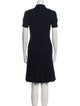 Akris Punto Virgin Wool Pleated Accents Skirt Set