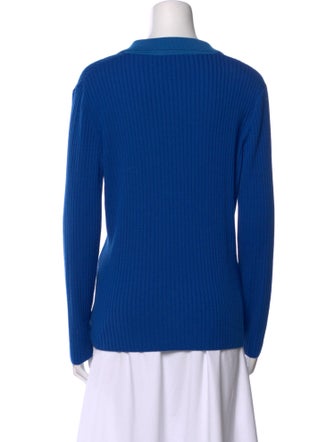 Akris Punto Virgin Wool V-Neck Sweater