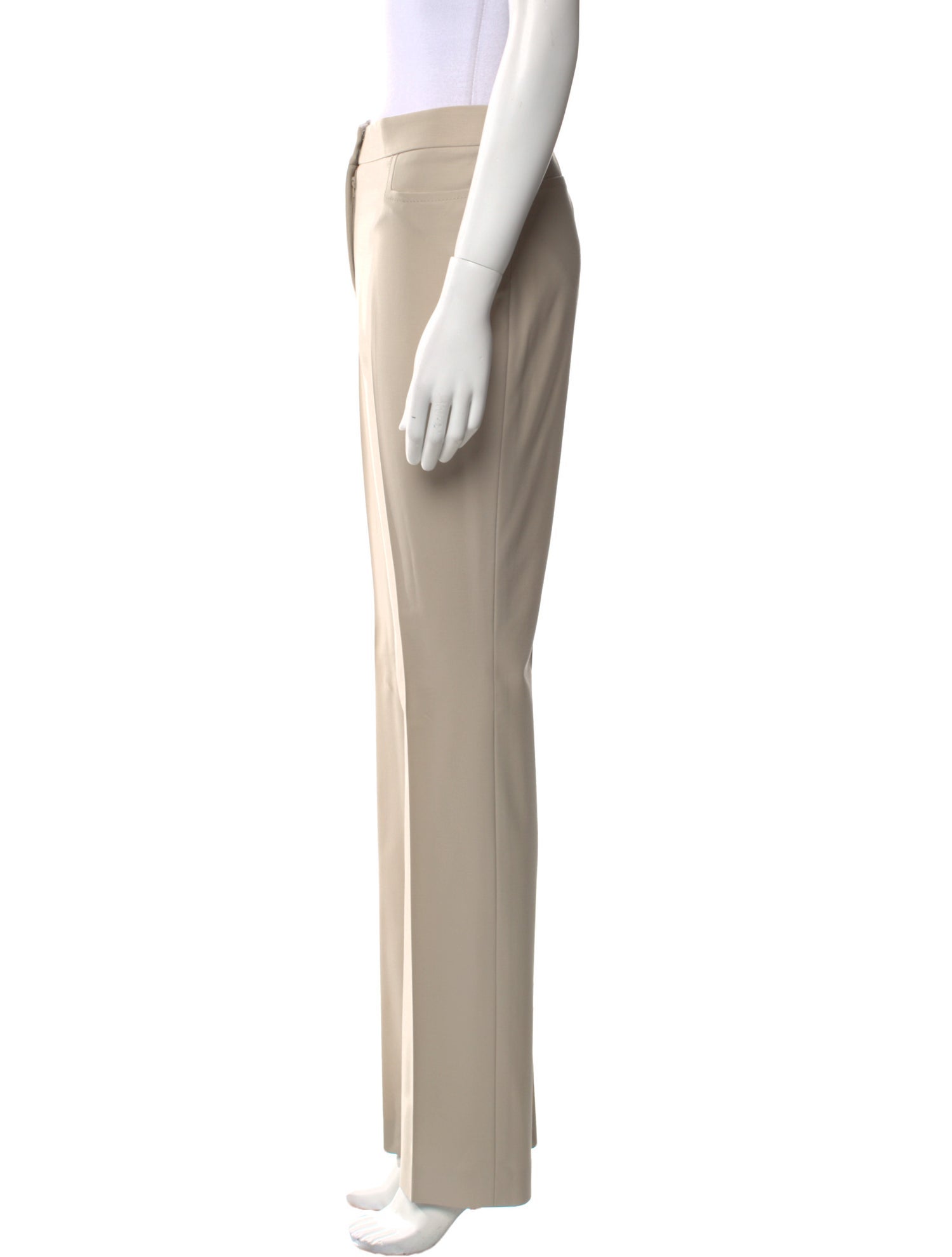 Akris Punto Wool Straight Leg Pants