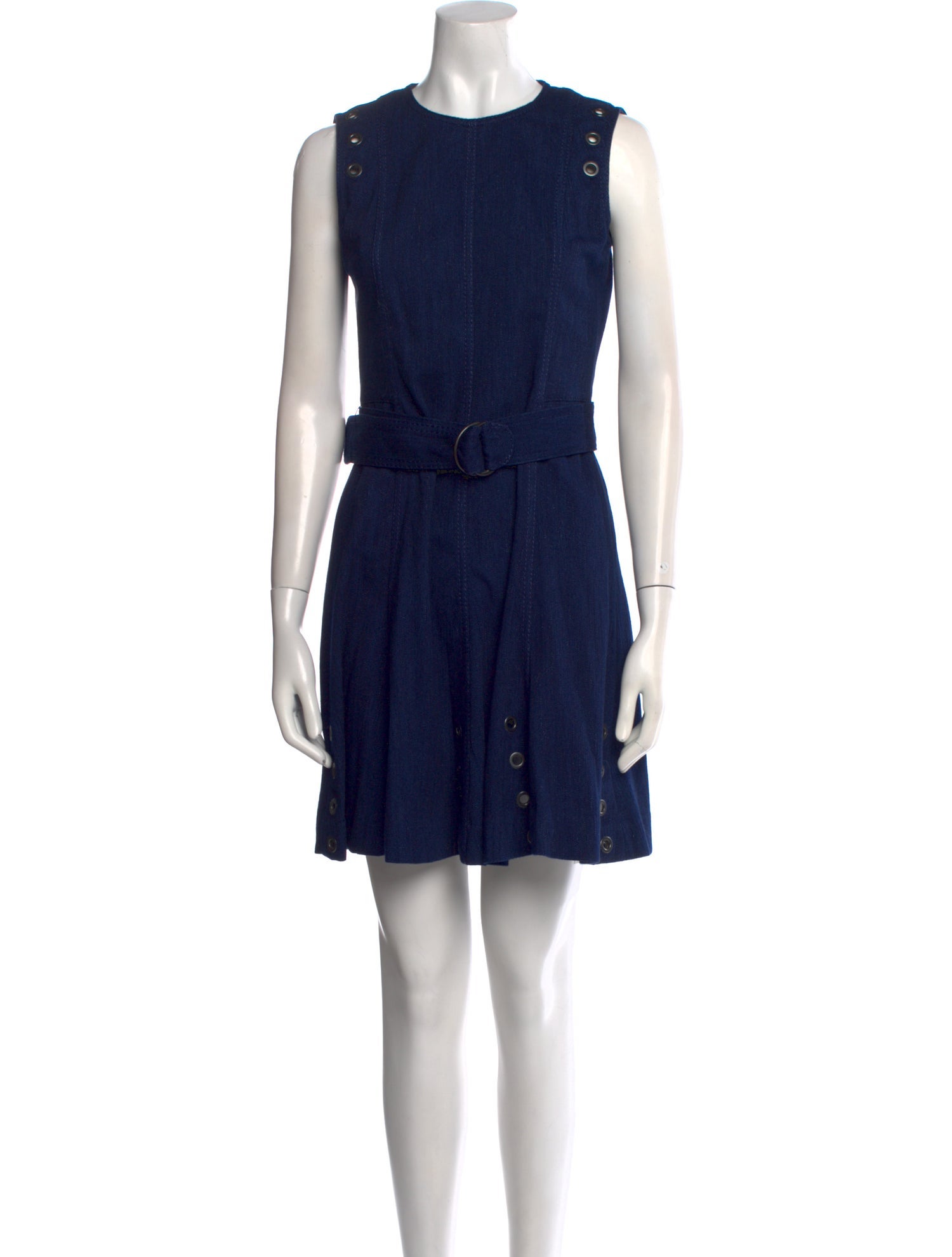 Akris Punto Crew Neck Mini Dress