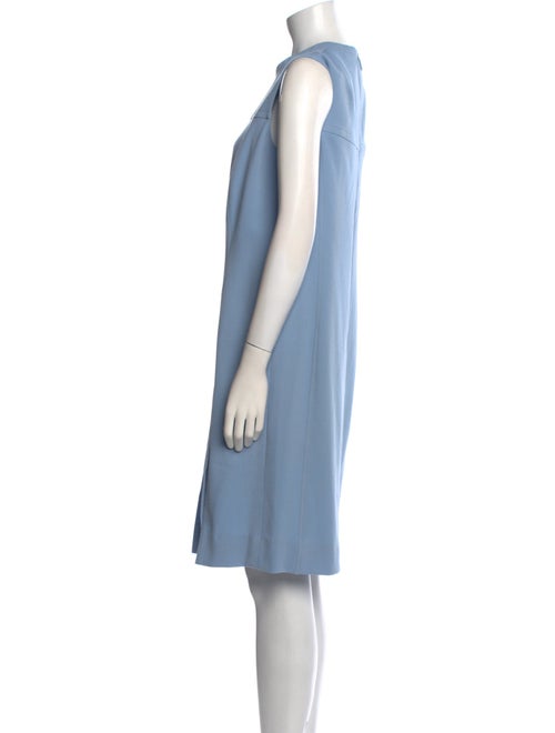 Akris Punto Crew Neck Knee-Length Dress