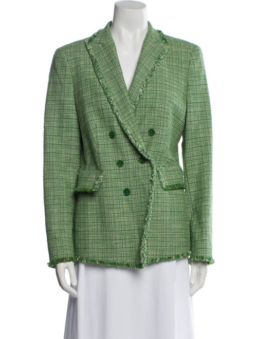 Akris Punto Plaid Print Blazer