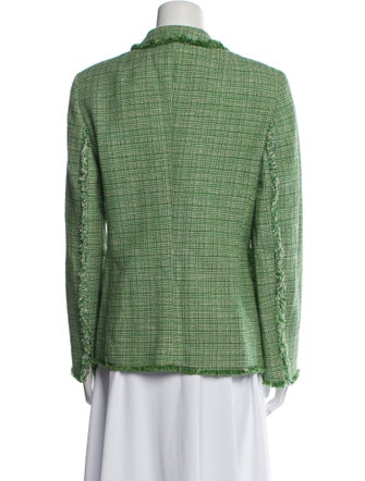 Akris Punto Plaid Print Blazer