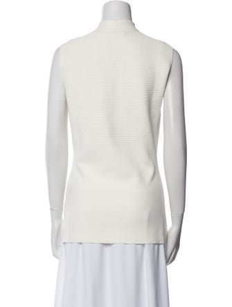 Akris Punto V-Neck Sleeveless Top
