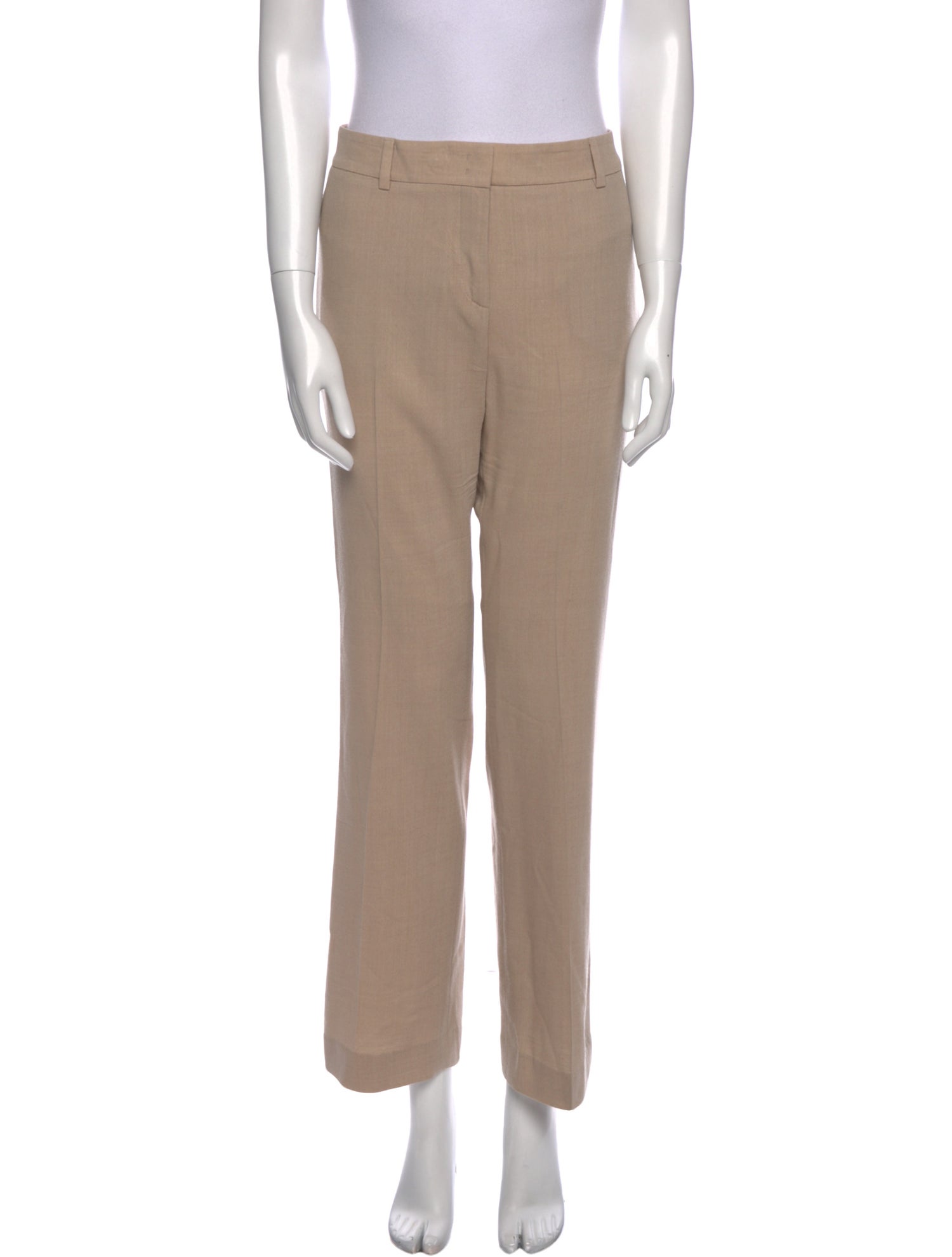 Akris Punto Wool Straight Leg Pants