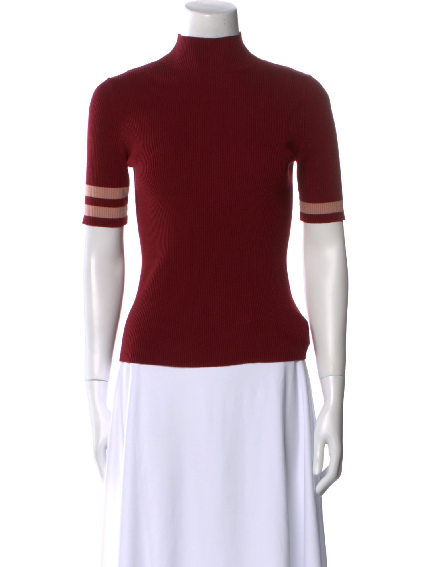 Akris Punto Wool Mock Neck Sweater