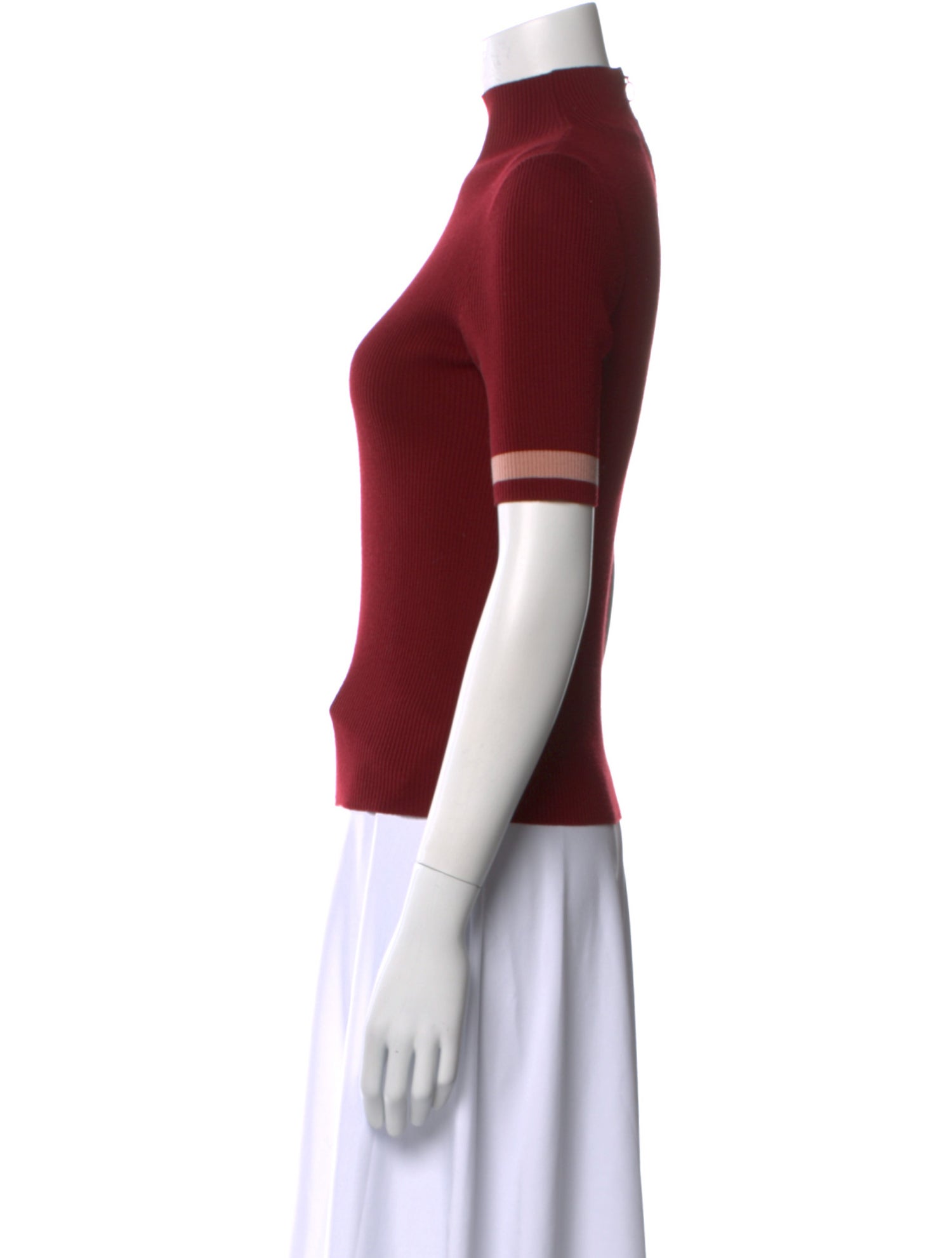 Akris Punto Wool Mock Neck Sweater