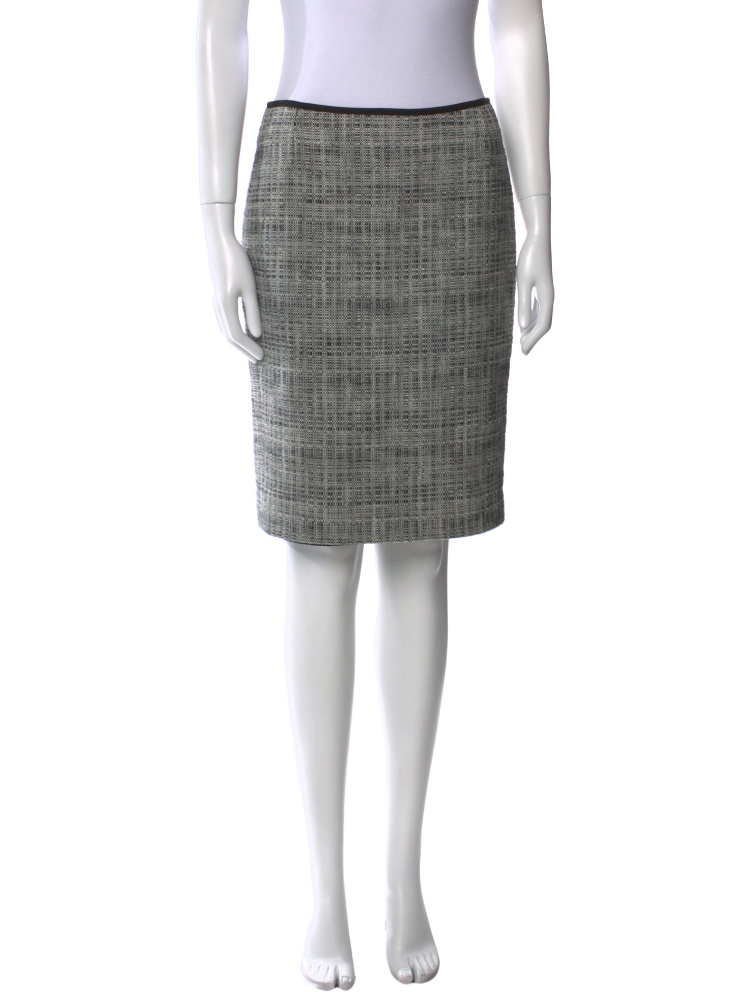 Akris Punto Wool Knee-Length Skirt