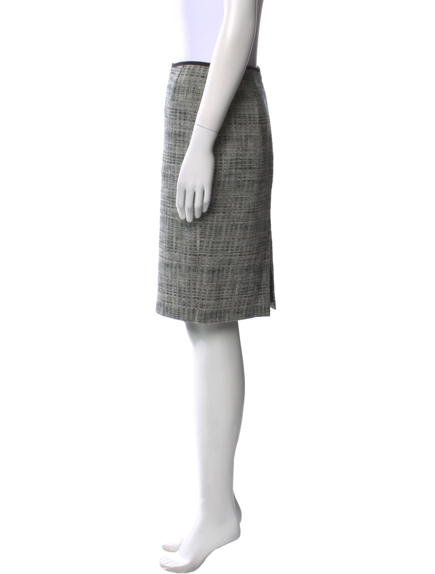 Akris Punto Wool Knee-Length Skirt