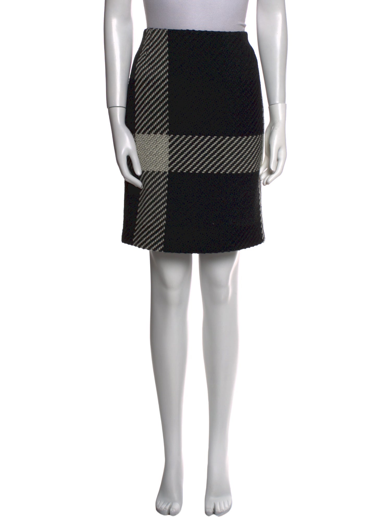 Akris Punto Wool Knee-Length Skirt