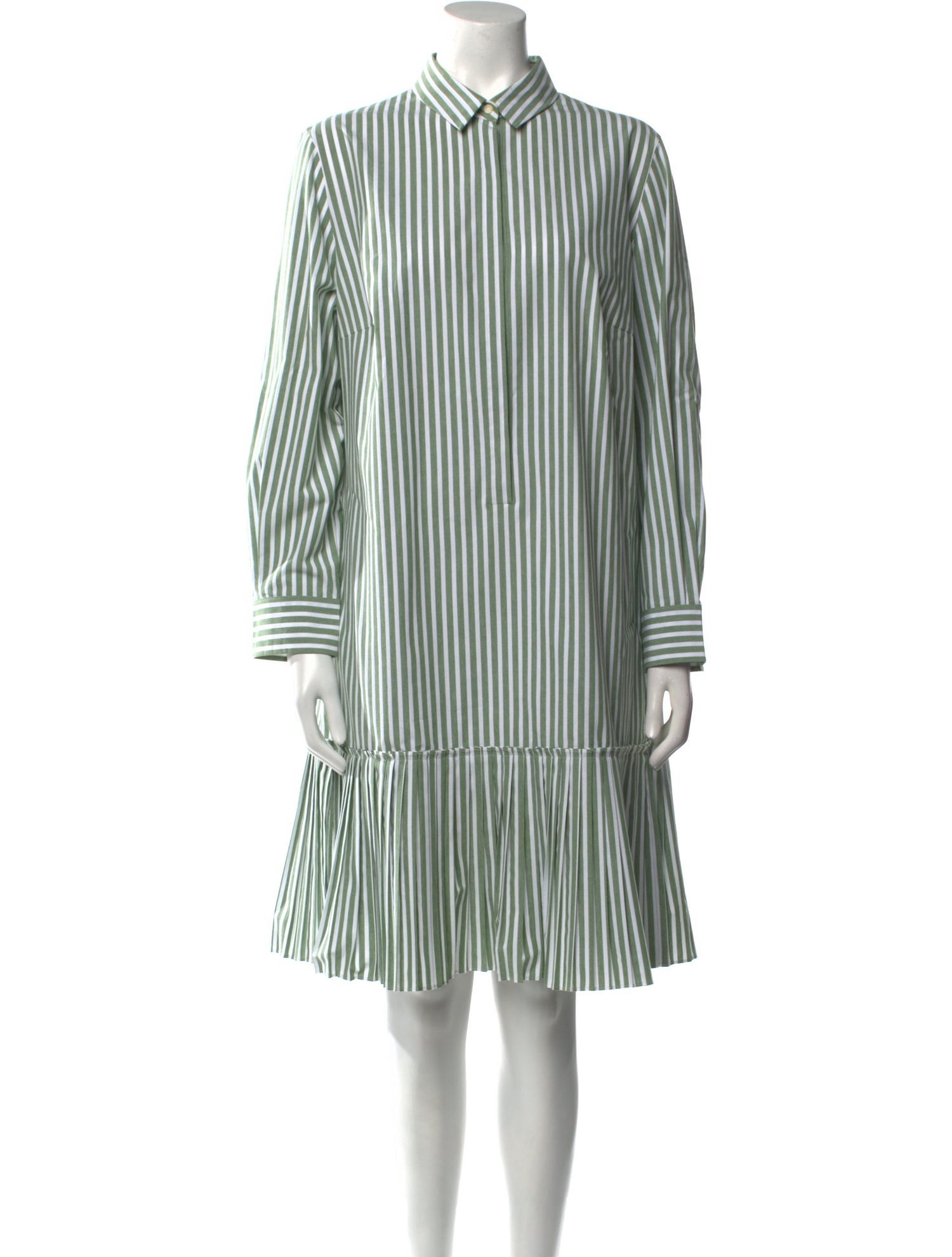 Akris Punto Striped Mini Dress