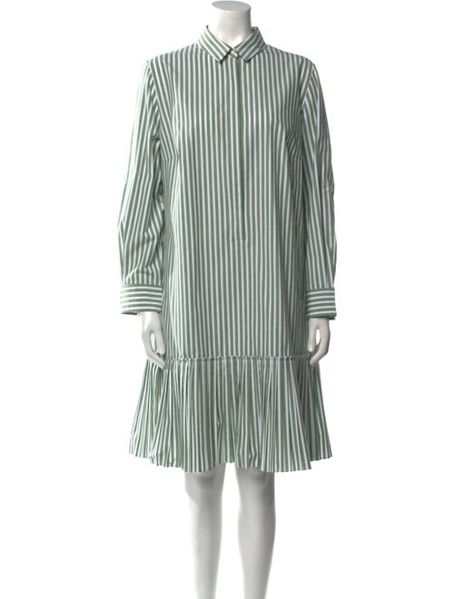 Akris Punto Striped Mini Dress