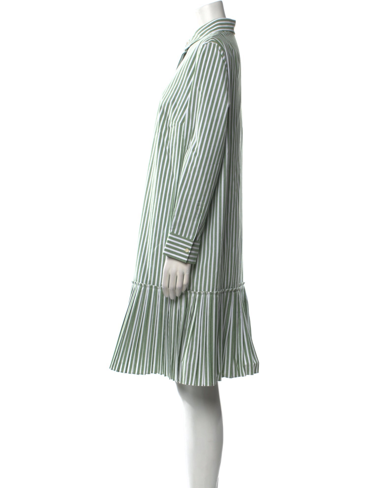 Akris Punto Striped Mini Dress