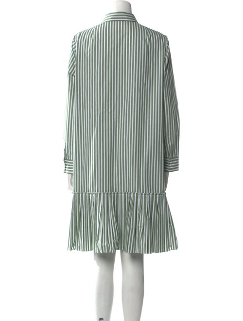 Akris Punto Striped Mini Dress