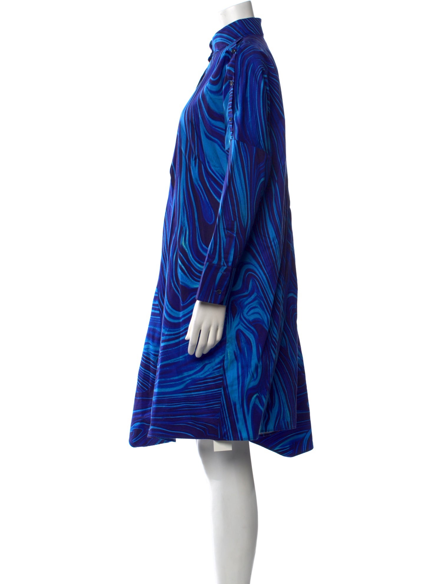 Akris Punto Printed Knee-Length Dress