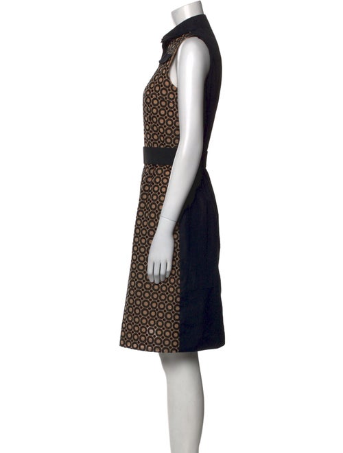 Akris Punto Printed Knee-Length Dress