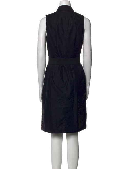 Akris Punto Printed Knee-Length Dress