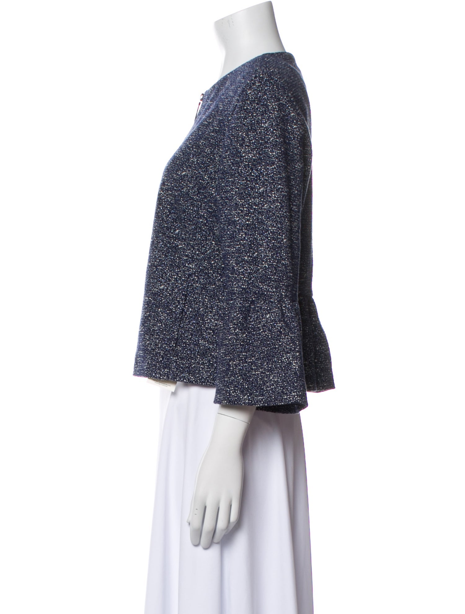 Akris Punto Tweed Pattern Evening Jacket