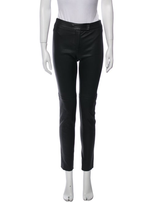 Akris Punto Lamb Fur Skinny Leg Pants