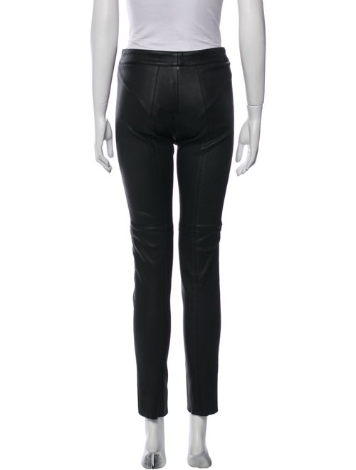 Akris Punto Lamb Fur Skinny Leg Pants