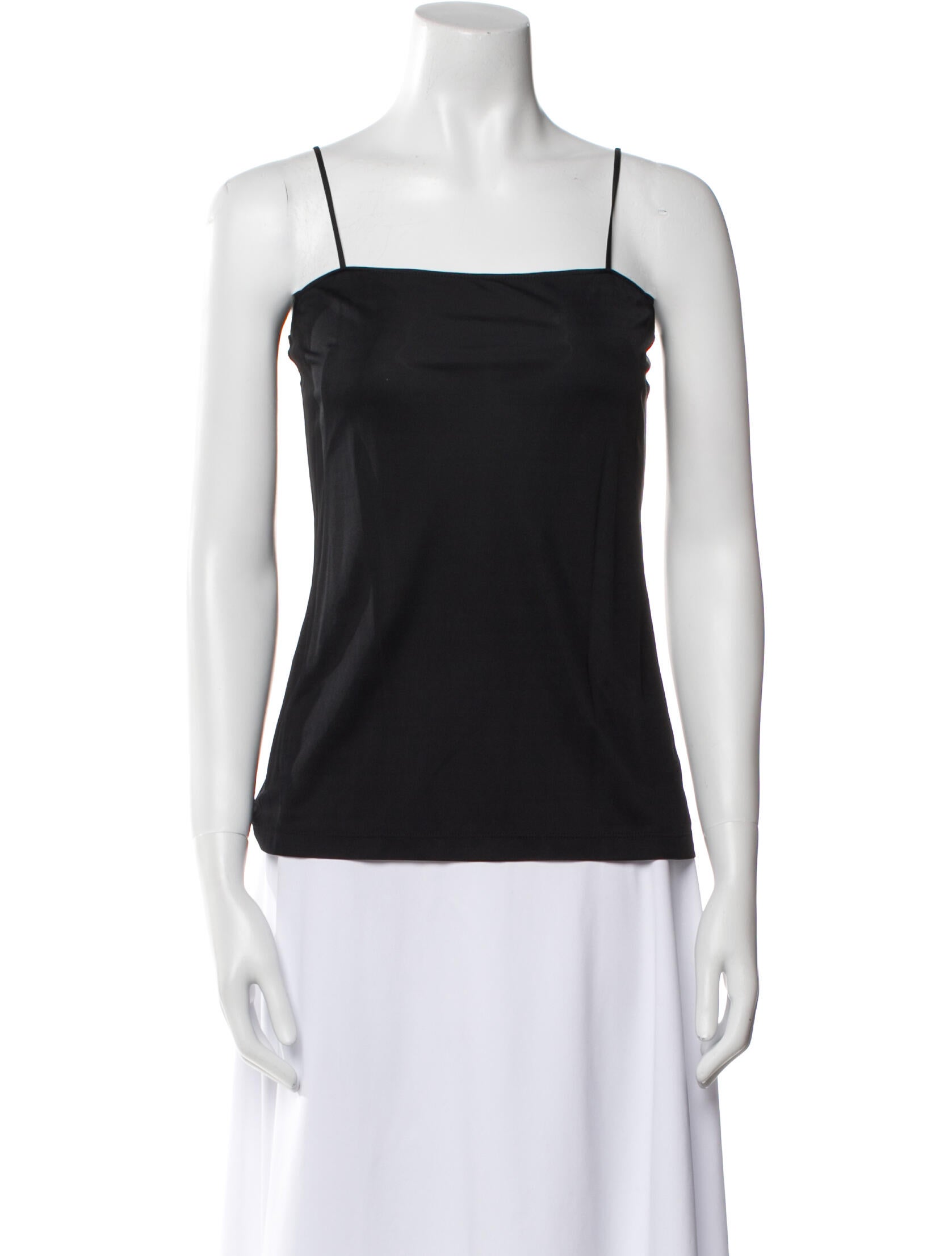 Akris Punto Square Neckline Sleeveless Top