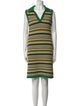 Akris Punto Striped Mini Dress