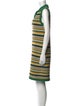 Akris Punto Striped Mini Dress