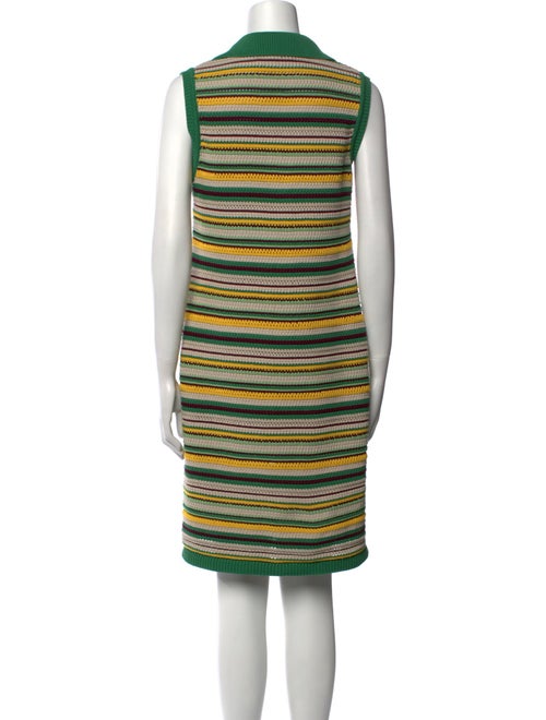 Akris Punto Striped Mini Dress