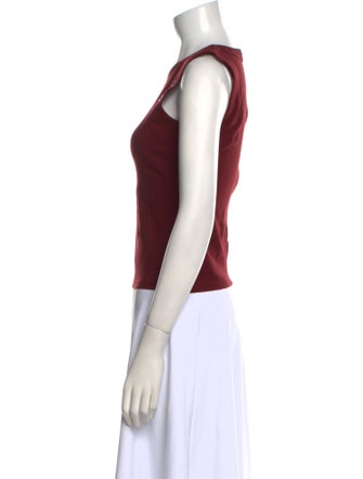 Akris Punto Scoop Neck Sleeveless Top